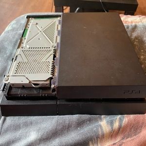 Ps4 only thing wrong with it is the plastic is missing